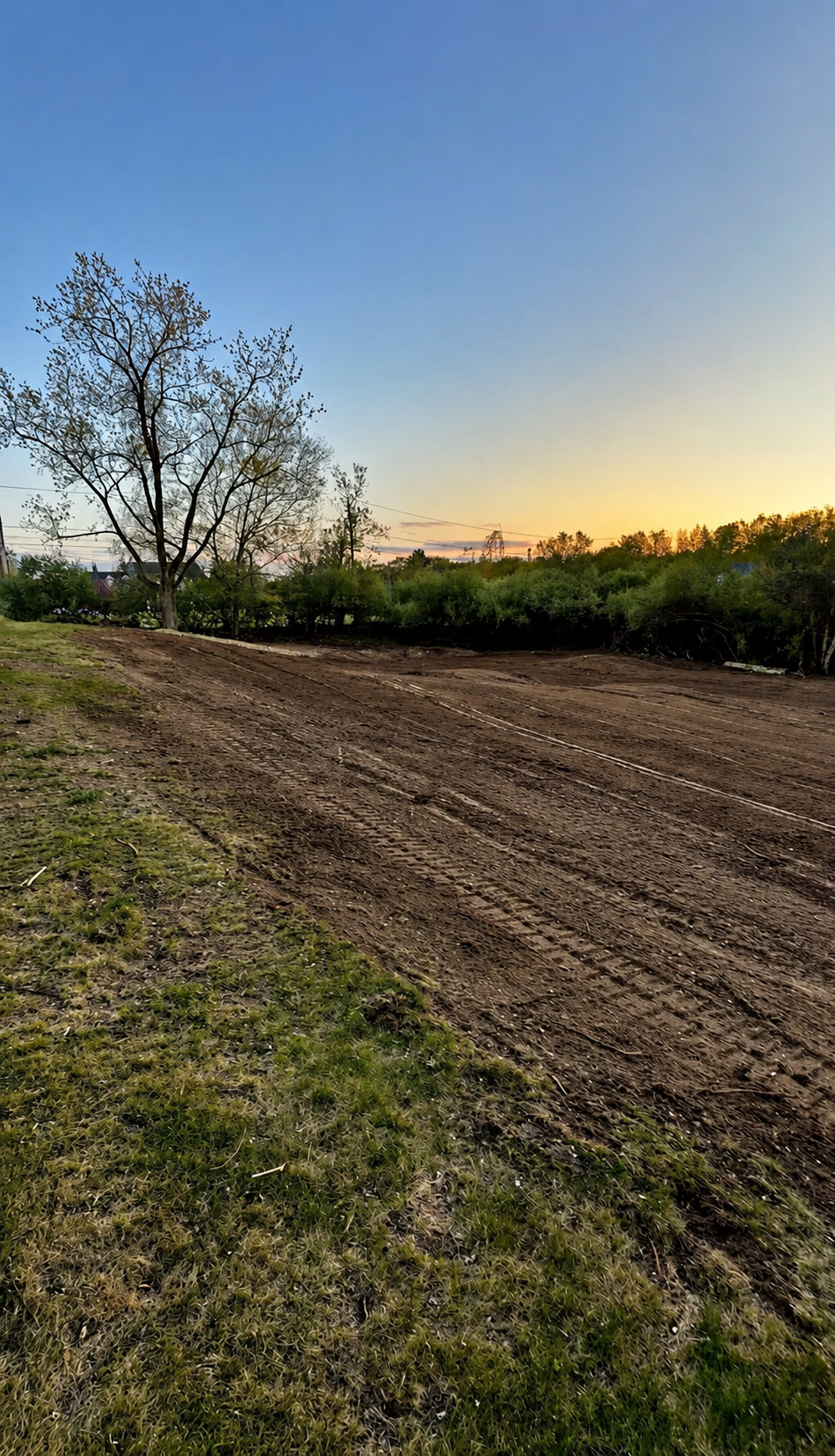 Property after C&S Land Services completed clearing and cleanup