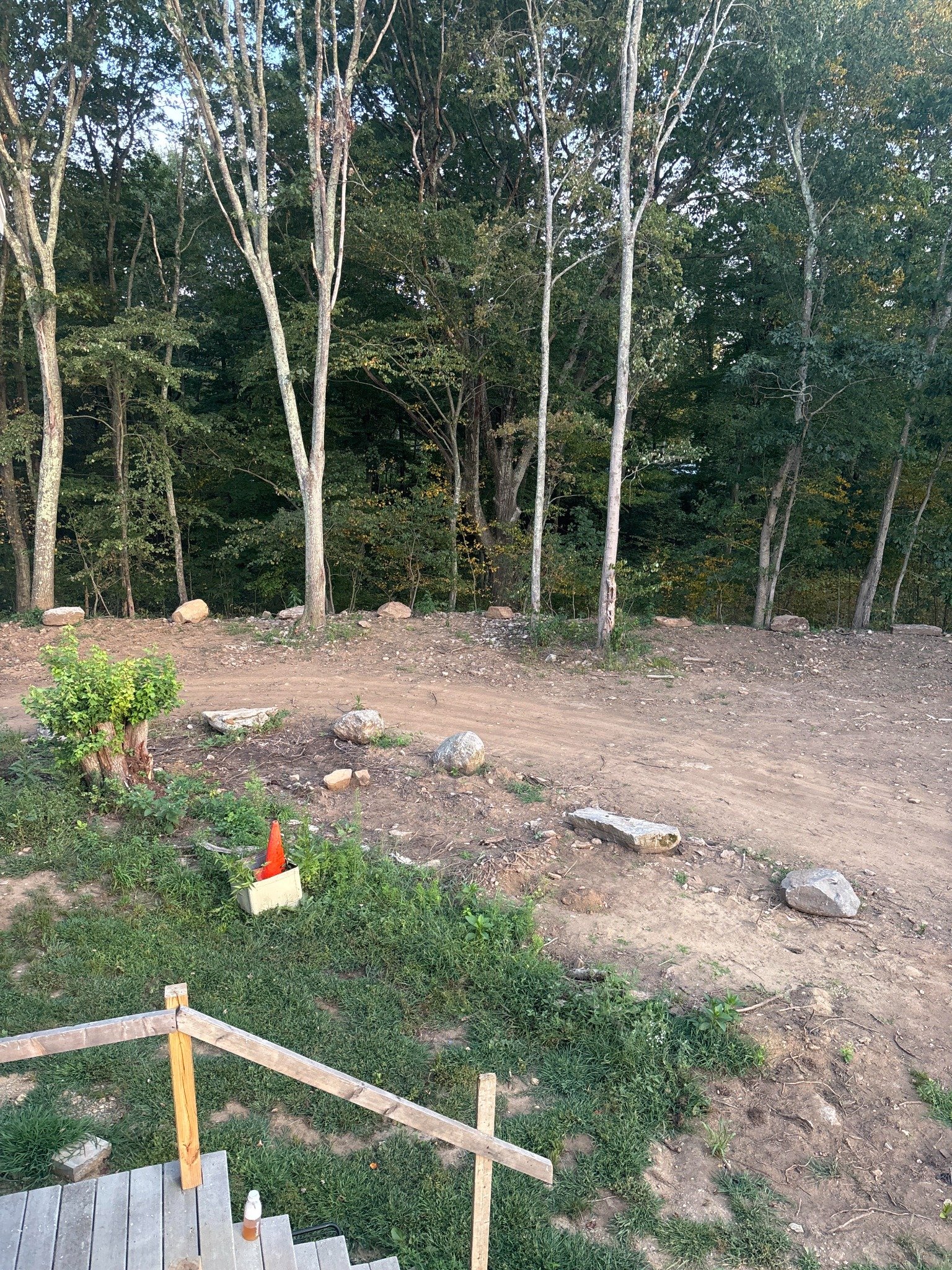 Land grading project